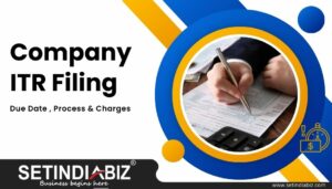 Company ITR Filing - Due Date , Process & Charges